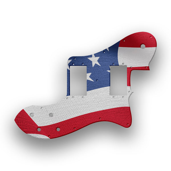 Fender Fender 72 Reissue Deluxe Telecaster Profile Custom Pickguard Scratchplate Flag Design