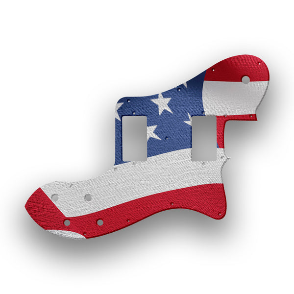 Fender Fender 72 Reissue Deluxe Telecaster Profile Humbucker Custom Pickguard Scratchplate Flag Design