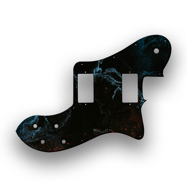 Fender Fender 72 Reissue Deluxe Telecaster Profile Humbucker Custom Pickguard Scratchplate SWIRL Design