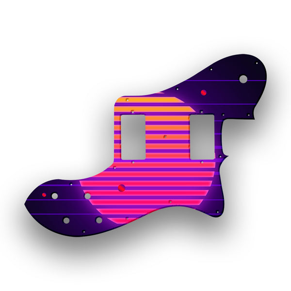 Fender Fender 72 Reissue Deluxe Telecaster Profile Humbucker Custom Pickguard Scratchplate TRON Design