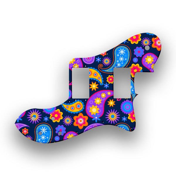 Fender Fender 72 Reissue Deluxe Telecaster Profile Custom Pickguard Scratchplate Paisley Design