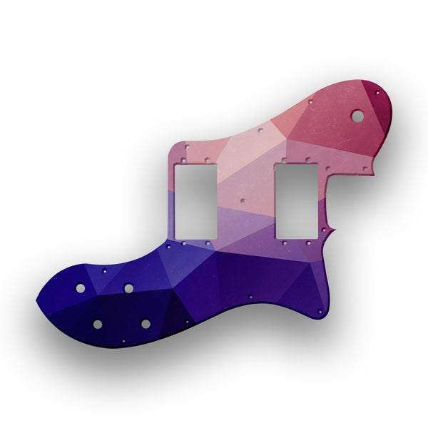 Fender Fender 72 Reissue Deluxe Telecaster Profile Custom Pickguard Scratchplate POLYGON Design