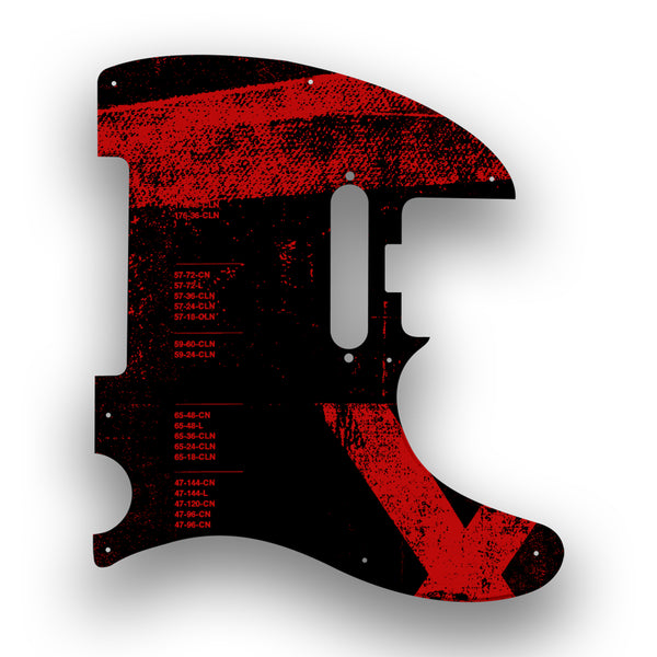 Fender Fender American Elite Telecaster Profile Custom Pickguard Scratchplate ABSTRACT Design