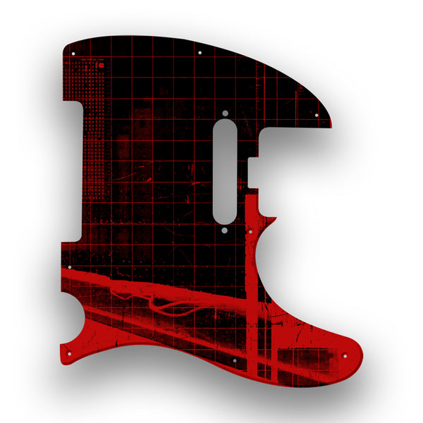 Fender Fender American Elite Telecaster Profile Custom Pickguard Scratchplate ABSTRACT Design