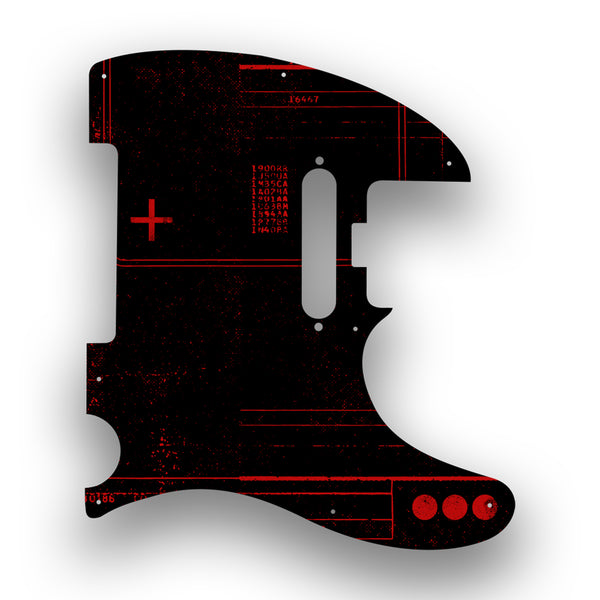 Fender Fender American Elite Telecaster Profile Custom Pickguard Scratchplate ABSTRACT Design