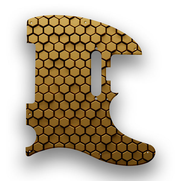 Fender Fender American Elite Telecaster Profile Custom Pickguard Scratchplate HONEYCOMB Design