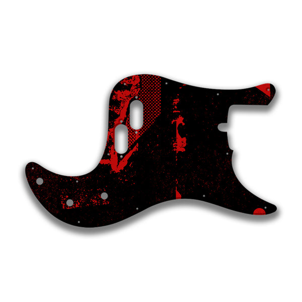 Fender Fender Bullet Bass Profile Custom Pickguard Scratchplate ABSTRACT Design