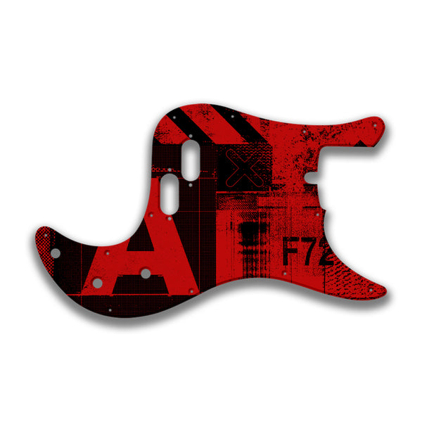 Fender Fender Bullet Bass Profile Custom Pickguard Scratchplate ABSTRACT Design