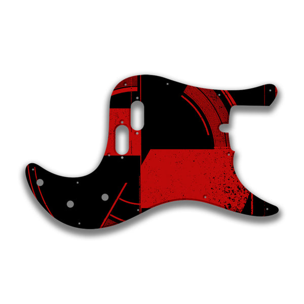 Fender Fender Bullet Bass Profile Custom Pickguard Scratchplate ABSTRACT Design