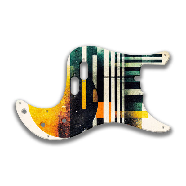 Fender Fender Bullet Bass Profile Custom Pickguard Scratchplate ABSTRACT Design