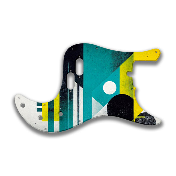 Fender Fender Bullet Bass Profile Custom Pickguard Scratchplate ABSTRACT Design