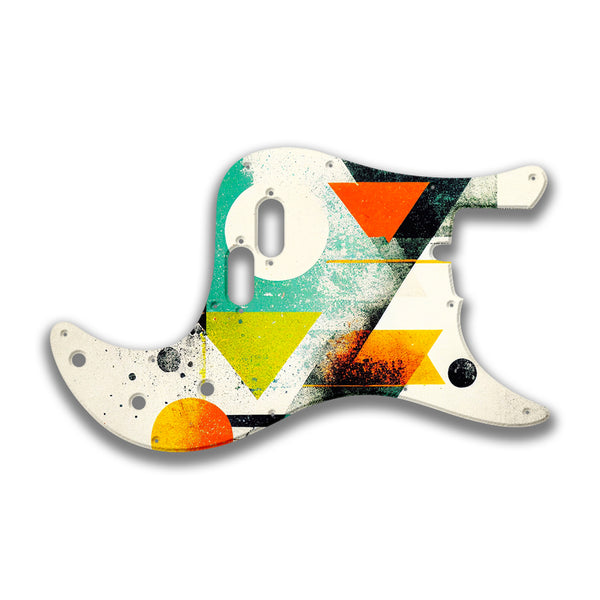 Fender Fender Bullet Bass Profile Custom Pickguard Scratchplate ABSTRACT Design