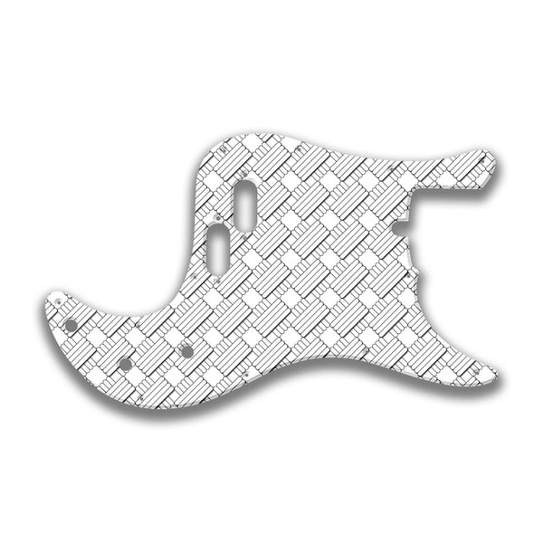 Fender Fender Bullet Bass Profile Custom Pickguard Scratchplate GEOMETRIC Design