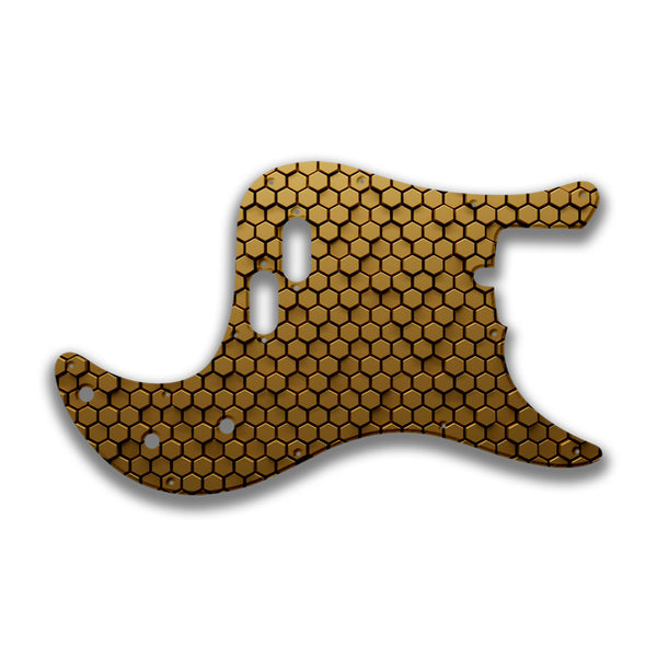 Fender Fender Bullet Bass Profile Custom Pickguard Scratchplate HONEYCOMB Design