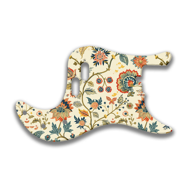 Fender Fender Bullet Bass Profile Custom Pickguard Scratchplate INDIAN_FLORAL Design