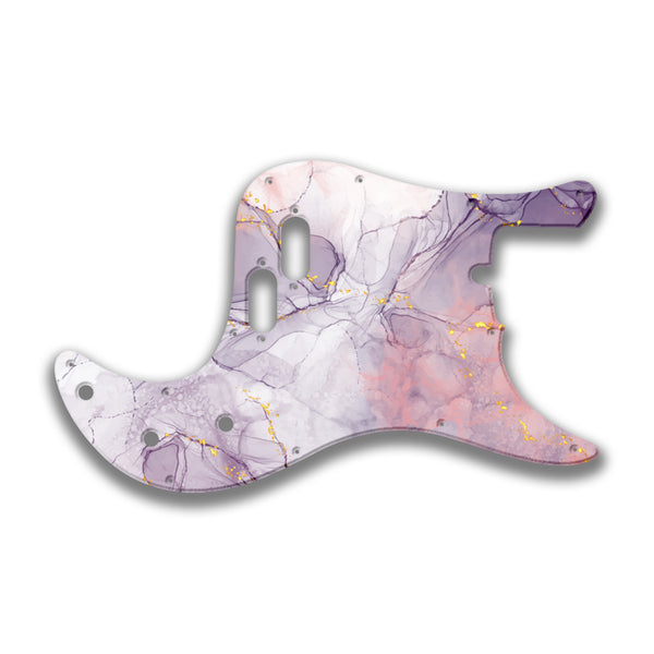 Fender Fender Bullet Bass Profile Custom Pickguard Scratchplate Marble Design