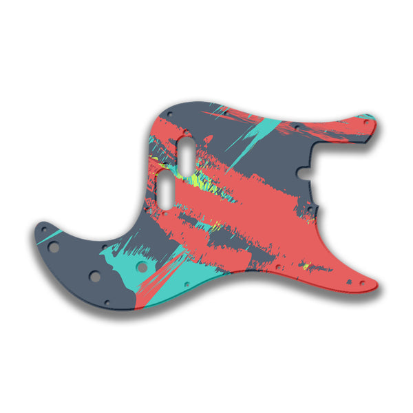 Fender Fender Bullet Bass Profile Custom Pickguard Scratchplate PAINT Design