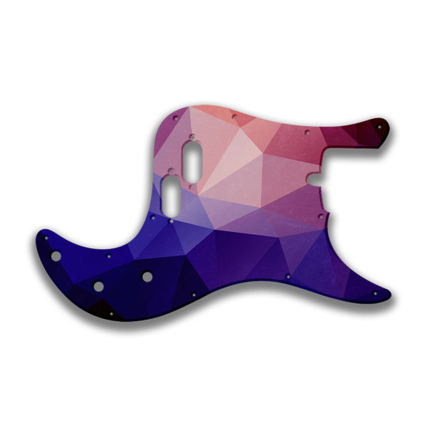 Fender Fender Bullet Bass Profile Custom Pickguard Scratchplate POLYGON Design