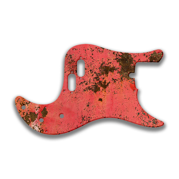 Fender Fender Bullet Bass Profile Custom Pickguard Scratchplate Rust Design