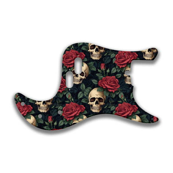 Fender Fender Bullet Bass Profile Custom Pickguard Scratchplate SKULL Design