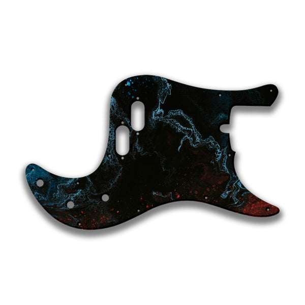 Fender Fender Bullet Bass Profile Custom Pickguard Scratchplate SWIRL Design