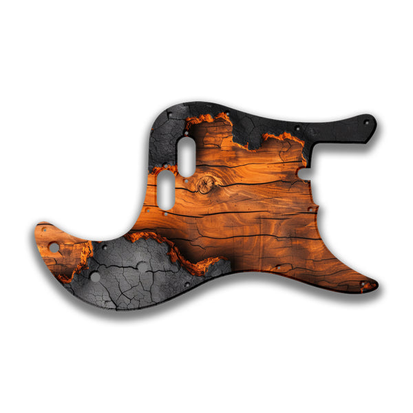 Fender Fender Bullet Bass Profile Custom Pickguard Scratchplate Wood Design