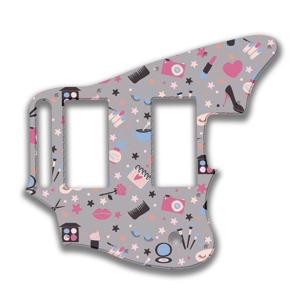 Fender Fender Jaguar Blacktop Profile Custom Pickguard Scratchplate GIRLY Design