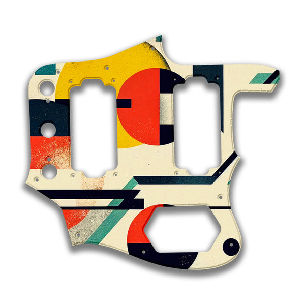 Fender Fender Jaguar Special Edition HH Profile Custom Pickguard Scratchplate ABSTRACT Design