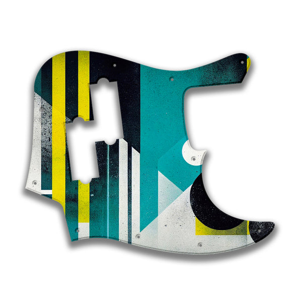 Fender Fender J Bass Blacktop Profile Custom Pickguard Scratchplate ABSTRACT Design