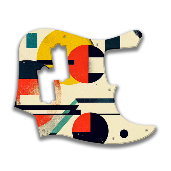 Fender Fender J Bass Blacktop Profile Custom Pickguard Scratchplate ABSTRACT Design