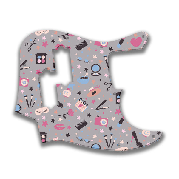 Fender Fender J Bass Blacktop Profile Custom Pickguard Scratchplate GIRLY Design