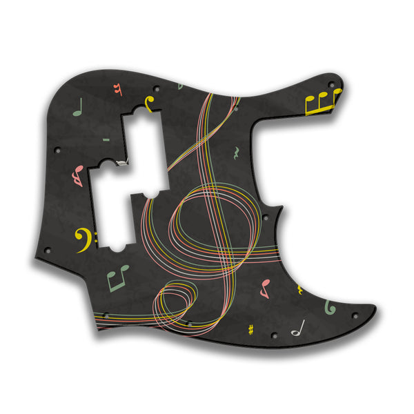 Fender Fender J Bass Blacktop Profile Custom Pickguard Scratchplate Music Design