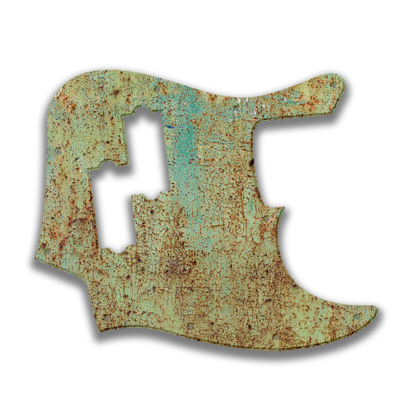 Fender Fender J Bass Blacktop Profile Custom Pickguard Scratchplate Rust Design