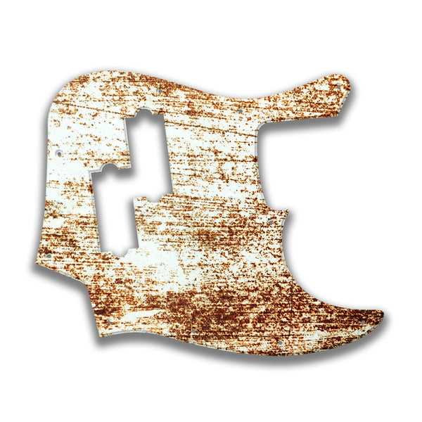 Fender Fender J Bass Blacktop Profile Custom Pickguard Scratchplate Rust Design