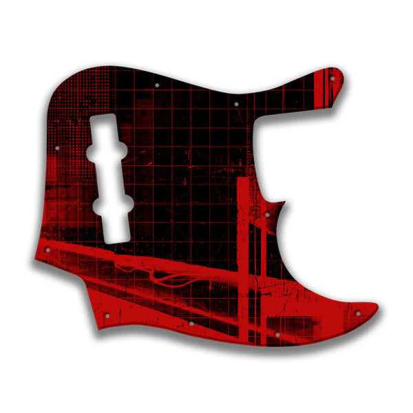 Fender Fender J Bass Geddy Lee (2017+) Profile Custom Pickguard Scratchplate ABSTRACT Design