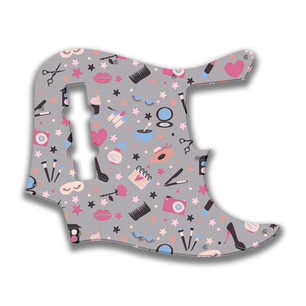 Fender Fender J Bass Geddy Lee (2017+) Profile Custom Pickguard Scratchplate GIRLY Design