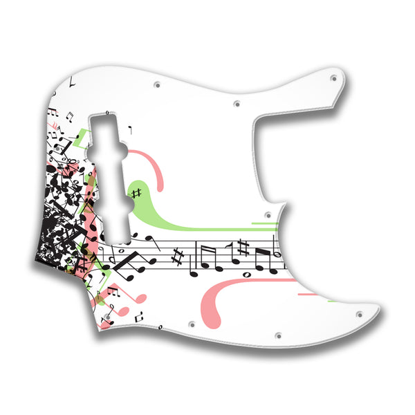 Fender Fender J Bass Geddy Lee (2017+) Profile Custom Pickguard Scratchplate Music Design