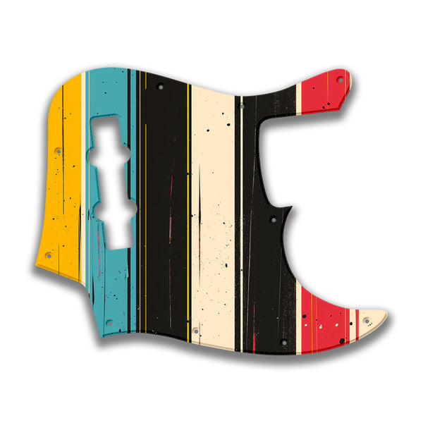 Fender Fender J Bass Geddy Lee (2017+) Profile Custom Pickguard Scratchplate RETRO Design