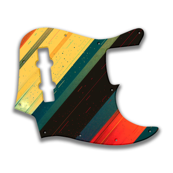 Fender Fender J Bass Geddy Lee (2017+) Profile Custom Pickguard Scratchplate RETRO Design