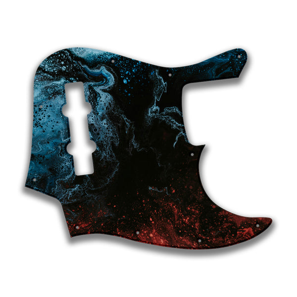 Fender Fender J Bass Geddy Lee (2017+) Profile Custom Pickguard Scratchplate SWIRL Design