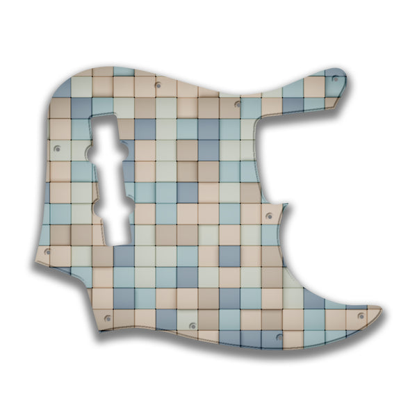 Fender Fender J Bass Geddy Lee (2017+) Profile Custom Pickguard Scratchplate TILES Design