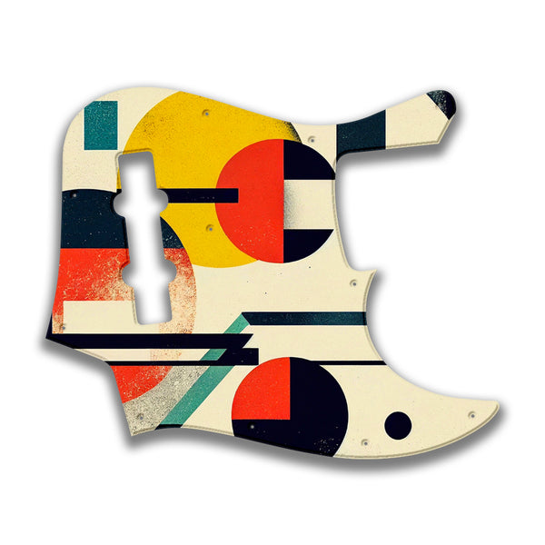 Fender Fender J Bass Geddy Lee Profile Custom Pickguard Scratchplate ABSTRACT Design