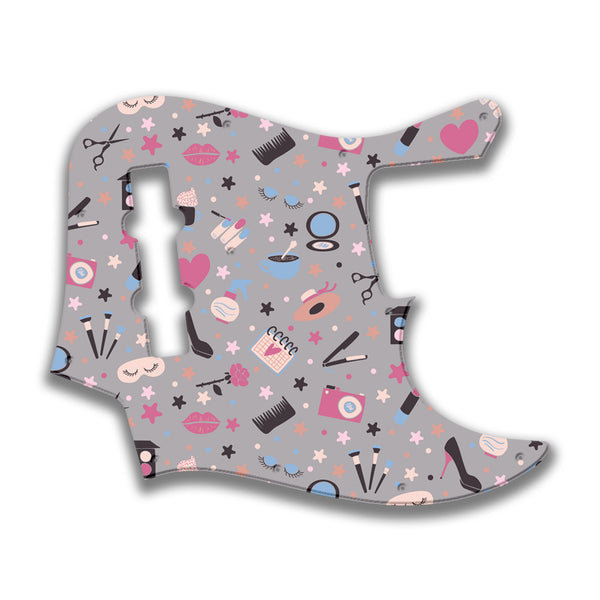 Fender Fender J Bass Geddy Lee Profile Custom Pickguard Scratchplate GIRLY Design