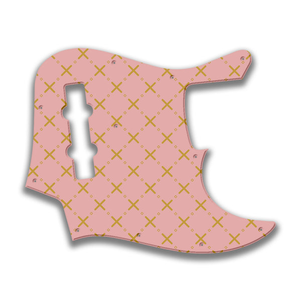 Fender Fender J Bass Geddy Lee Profile Custom Pickguard Scratchplate Pattern Design