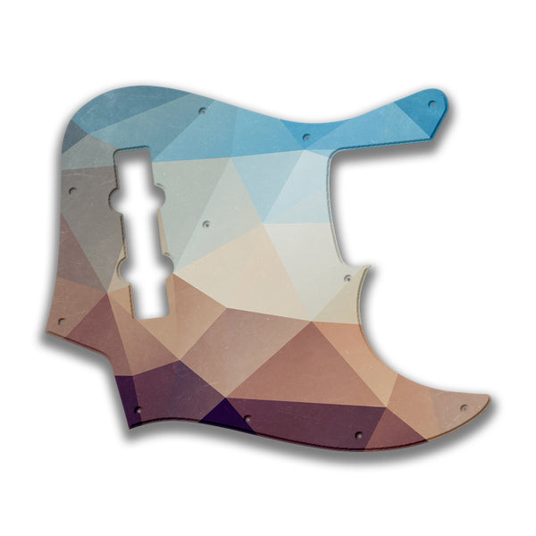 Fender Fender J Bass Geddy Lee Profile Custom Pickguard Scratchplate POLYGON Design