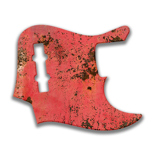 Fender Fender J Bass Geddy Lee Profile Custom Pickguard Scratchplate Rust Design