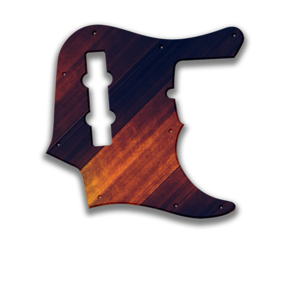 Fender Fender J Bass Deluxe 4 String (pre 2010) Profile Custom Pickguard Scratchplate GRUNGE Design