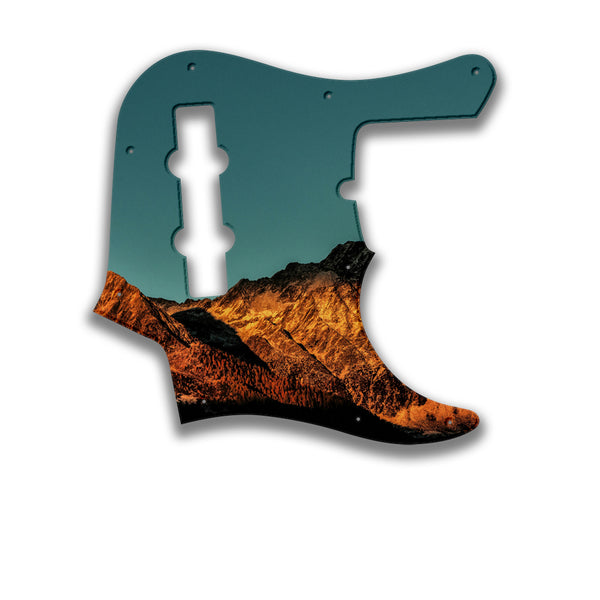 Fender Fender J Bass Deluxe 4 String (pre 2010) Profile Custom Pickguard Scratchplate NIGHT Design