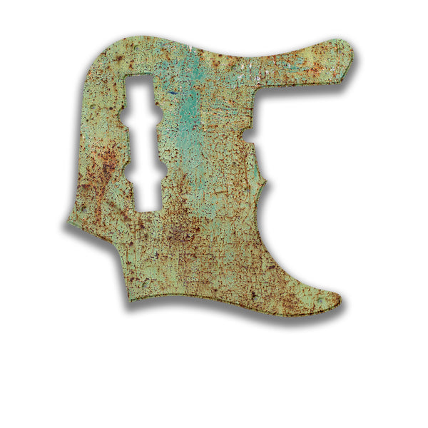 Fender Fender J Bass Deluxe 4 String (pre 2010) Profile Custom Pickguard Scratchplate Rust Design