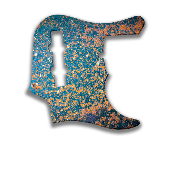 Fender Fender J Bass Deluxe 4 String (pre 2010) Profile Custom Pickguard Scratchplate Rust Design